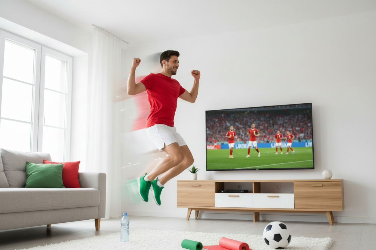 Your World Cup Survival Guide: 8 Exercises to Beat Sitting and Boost Energy