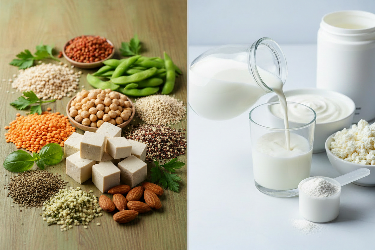 Vegan protein versus whey