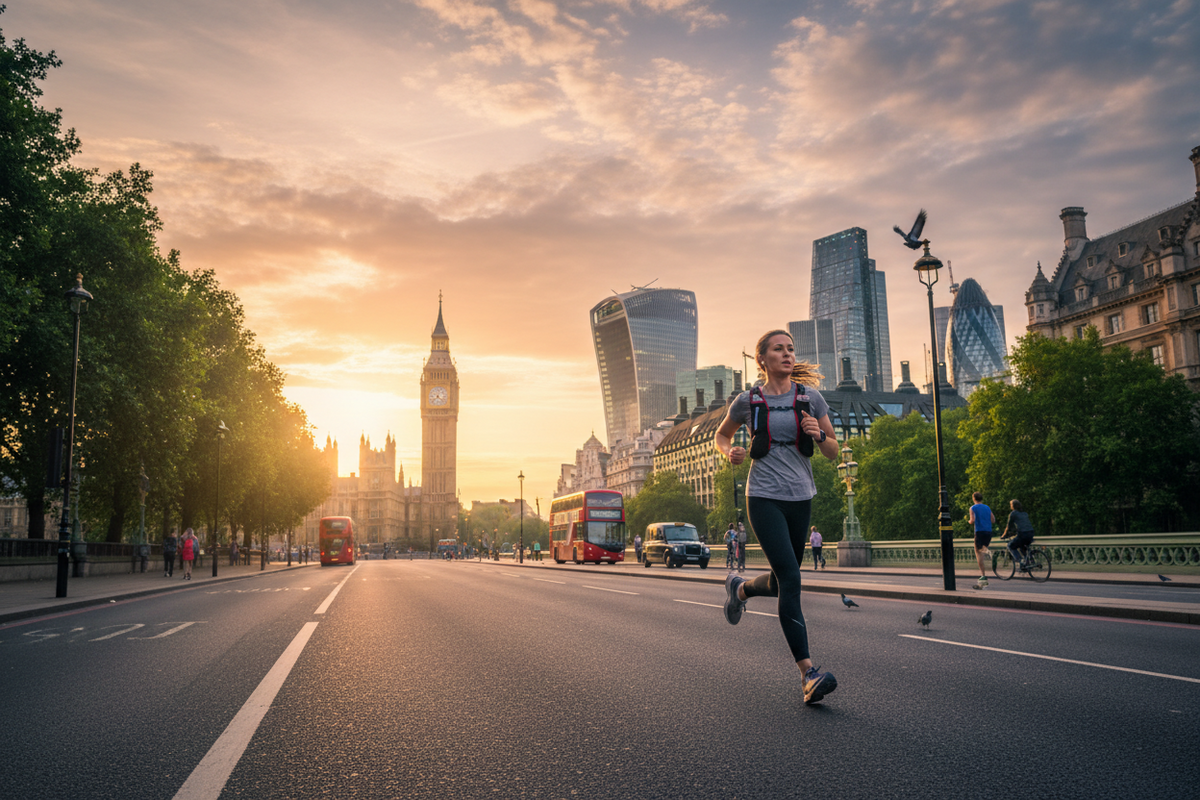 Last-minute marathon training