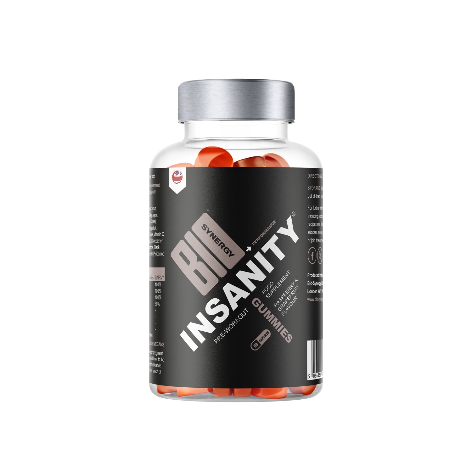 dymatize acetyl l carnitine Acetyl-L-Carnitine Core Nutritionals Insanity Gummies Wellbeing |