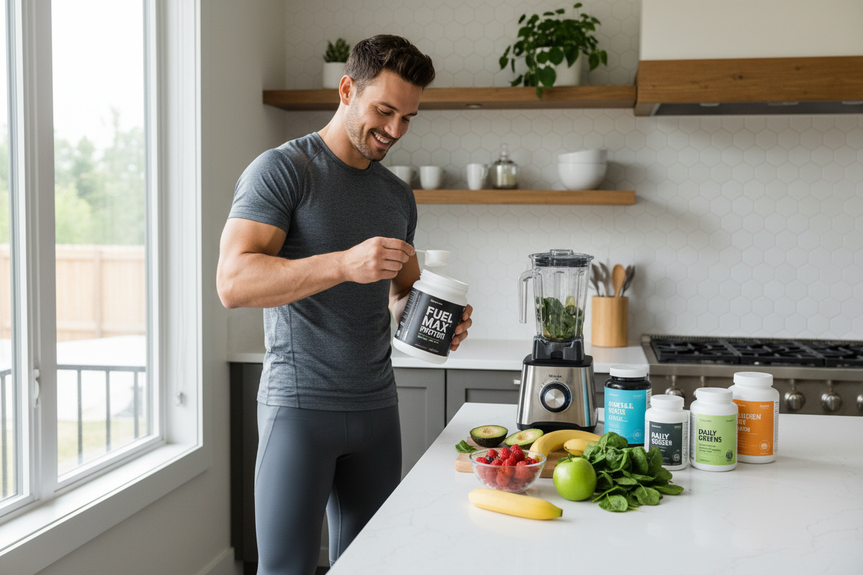 Use the right sports nutrition products at the right time to lose weight