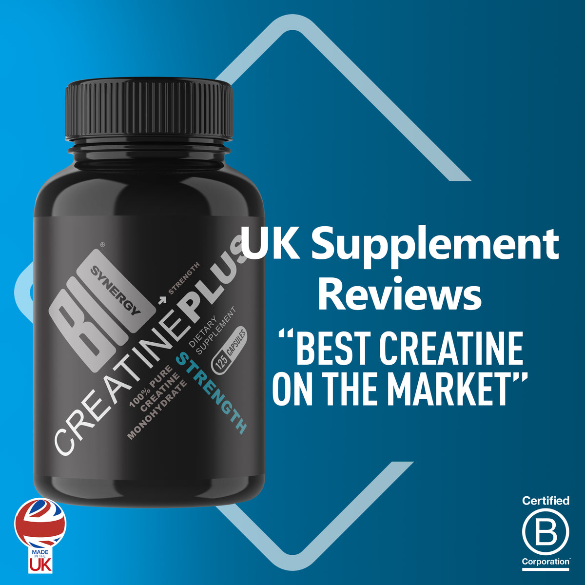 Bio-Synergy Creatine Plus® Strength 125 capsules