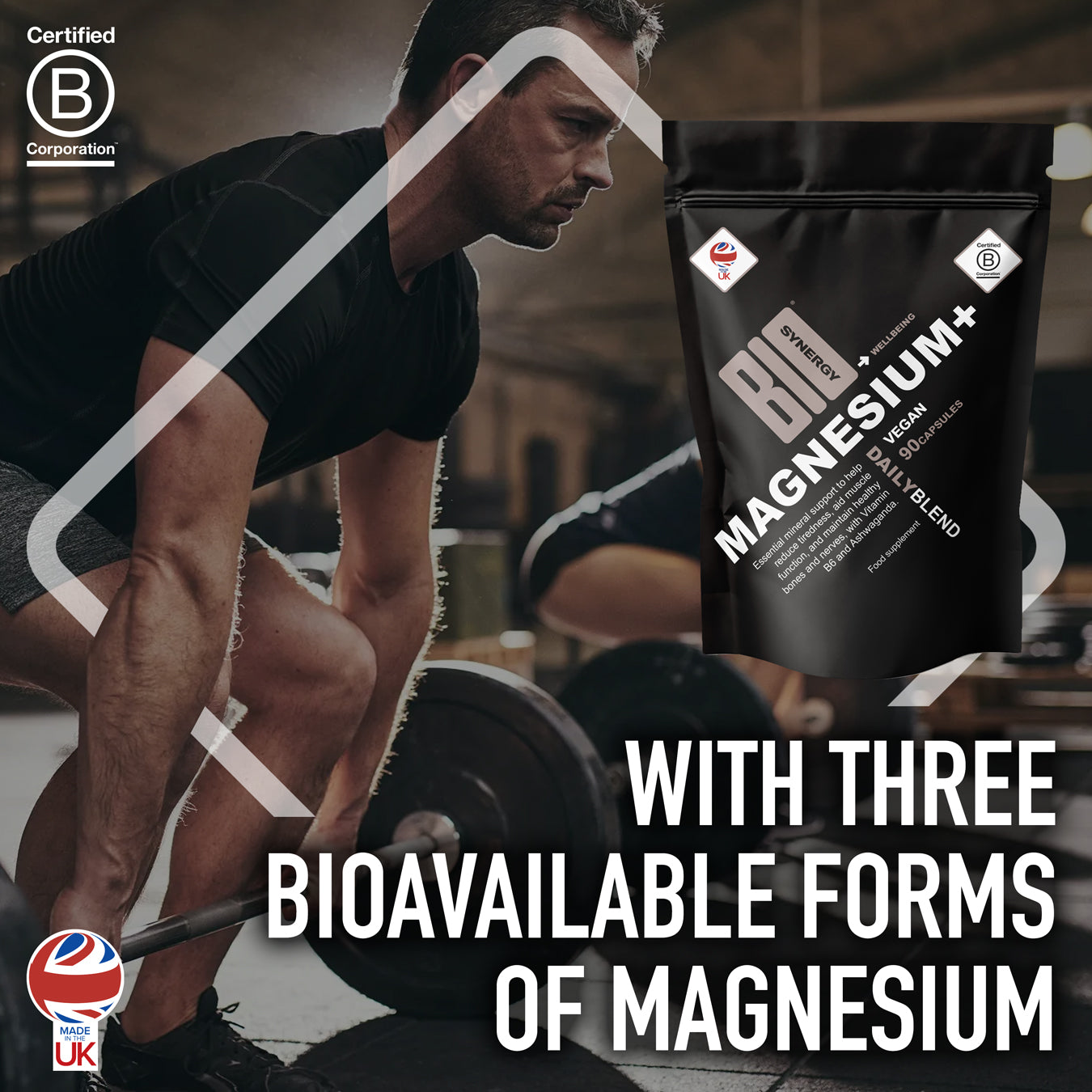 Magnesium + Ashwagandha & B6